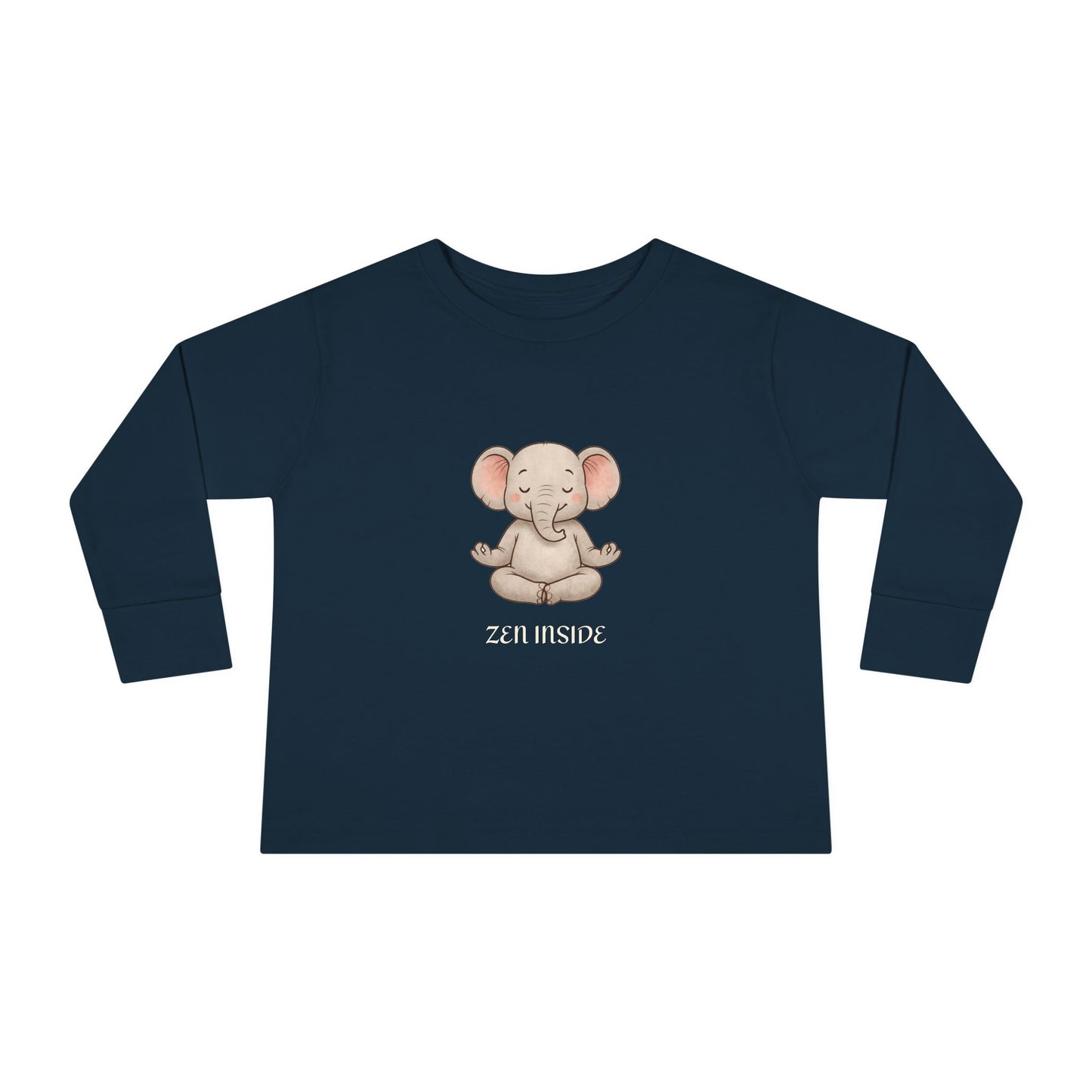 Zen Inside Long Sleeve Tee - ELEPHANT