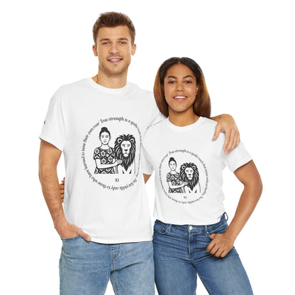 Strength - ArcanaPop T-Shirt – Where Tarot Magic Meets Pop Art