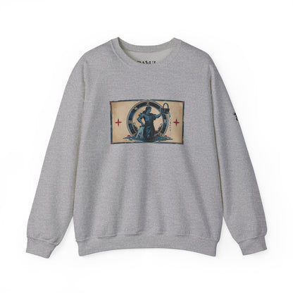 Aquarius - Gothic Zodiac Blue Sweatshirt