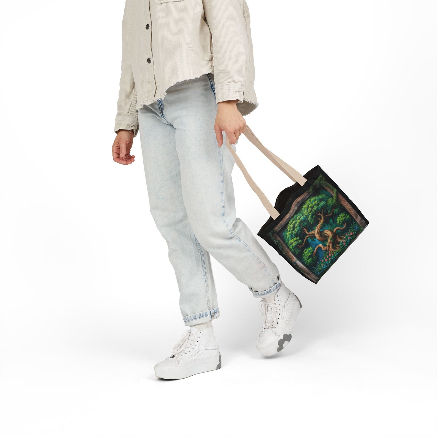 Artistic Surge - Eco-Friendly Canvas Tote Bag - TREE