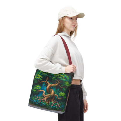 Artistic Surge - Eco-Friendly Canvas Tote Bag - TREE