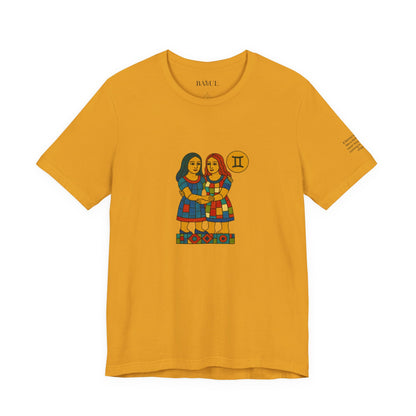 GEMINI - T-shirt, The Zodiac in Colors