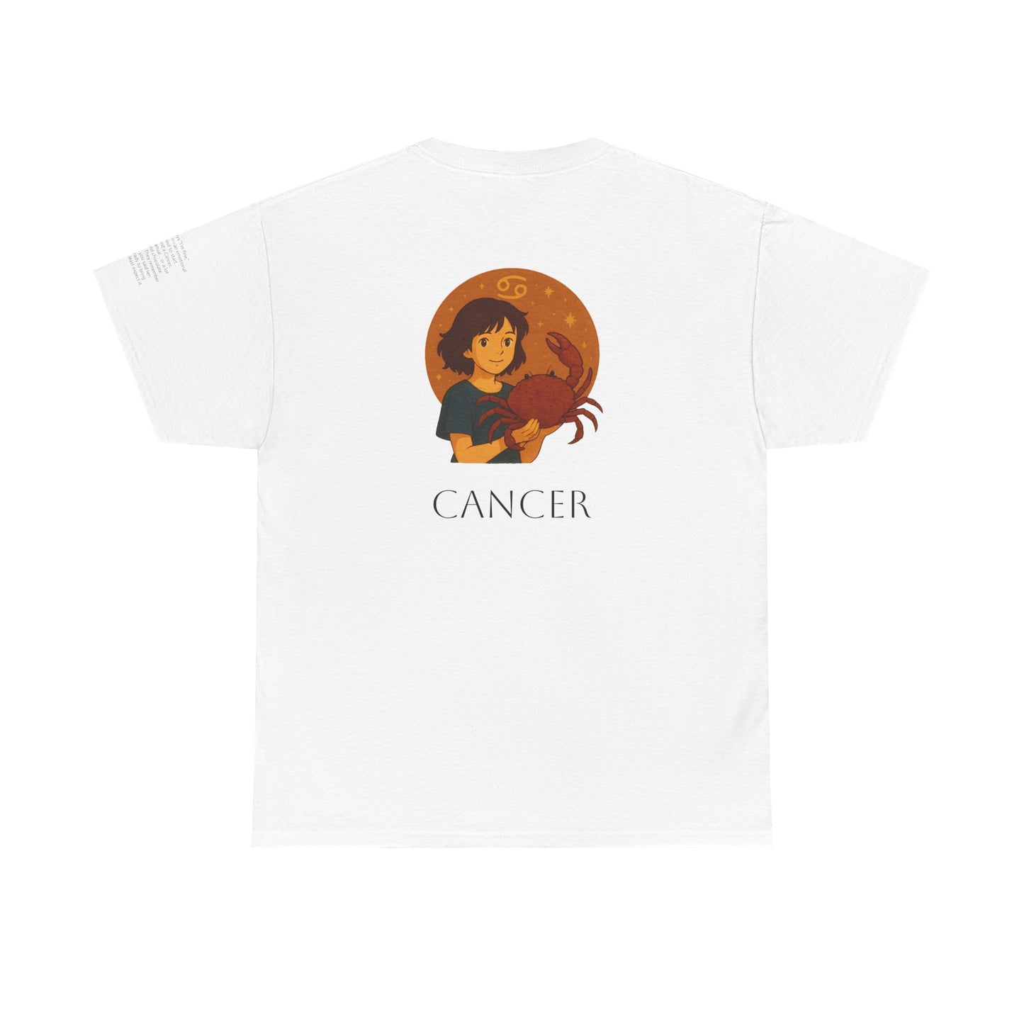 CANCER - Dreamy Zodiac T-Shirts – The Magic of the Stars in Ghibli Style