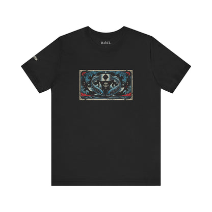 Pisces - Gothic Zodiac T-Shirt. Zodiac in the Shadows