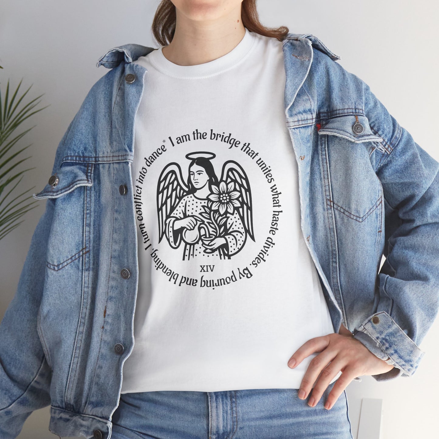 Temperance - ArcanaPop T-Shirt – Where Tarot Magic Meets Pop Art