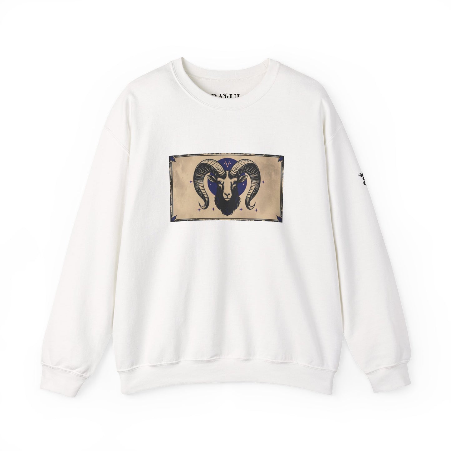 Aries - Gothic Zodiac Blue Sweatshirt