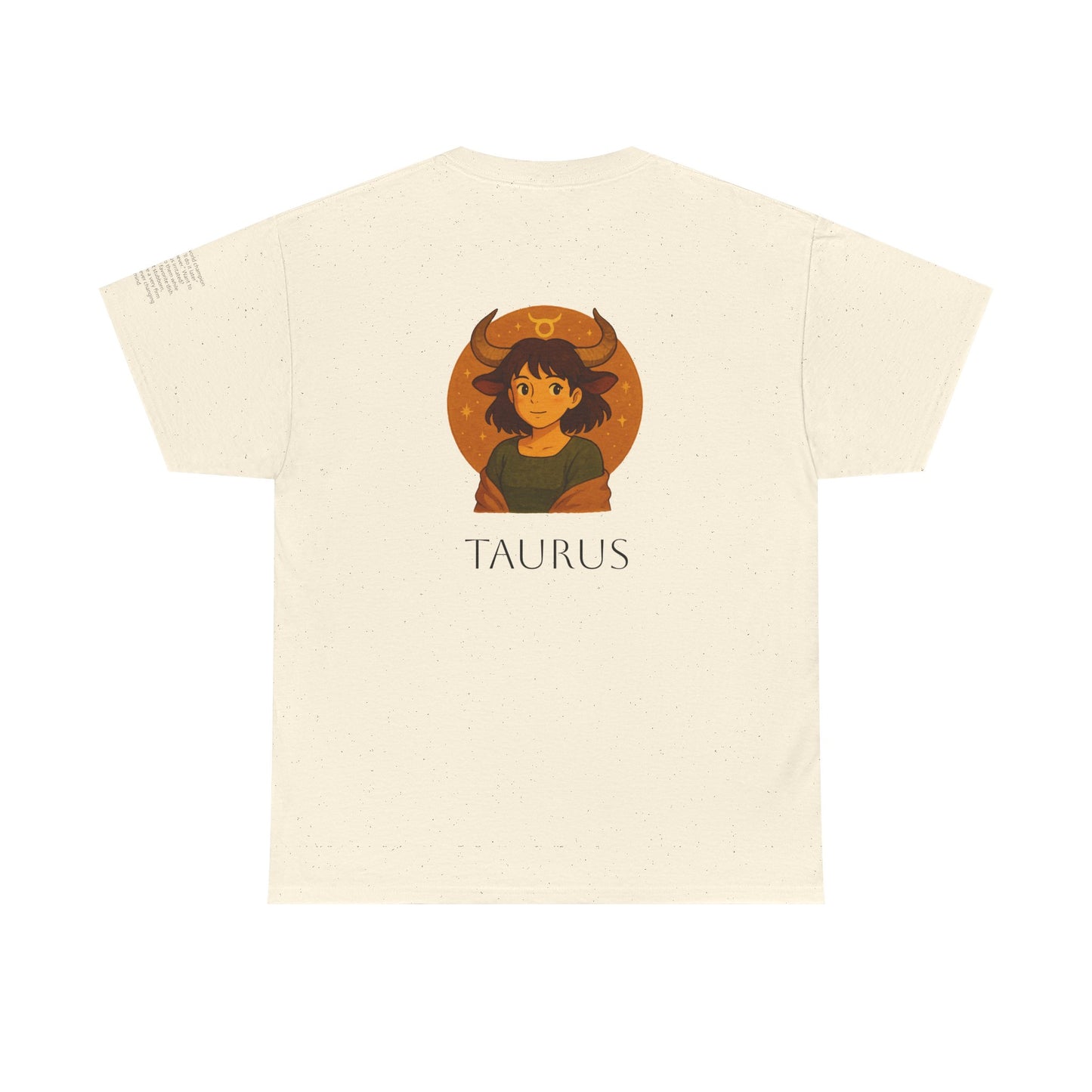 TAURUS - Dreamy Zodiac T-Shirts – The Magic of the Stars in Ghibli Style
