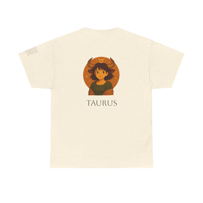 TAURUS - Dreamy Zodiac T-Shirts – The Magic of the Stars in Ghibli Style