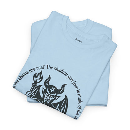 The Devil - ArcanaPop T-Shirt – Where Tarot Magic Meets Pop Art