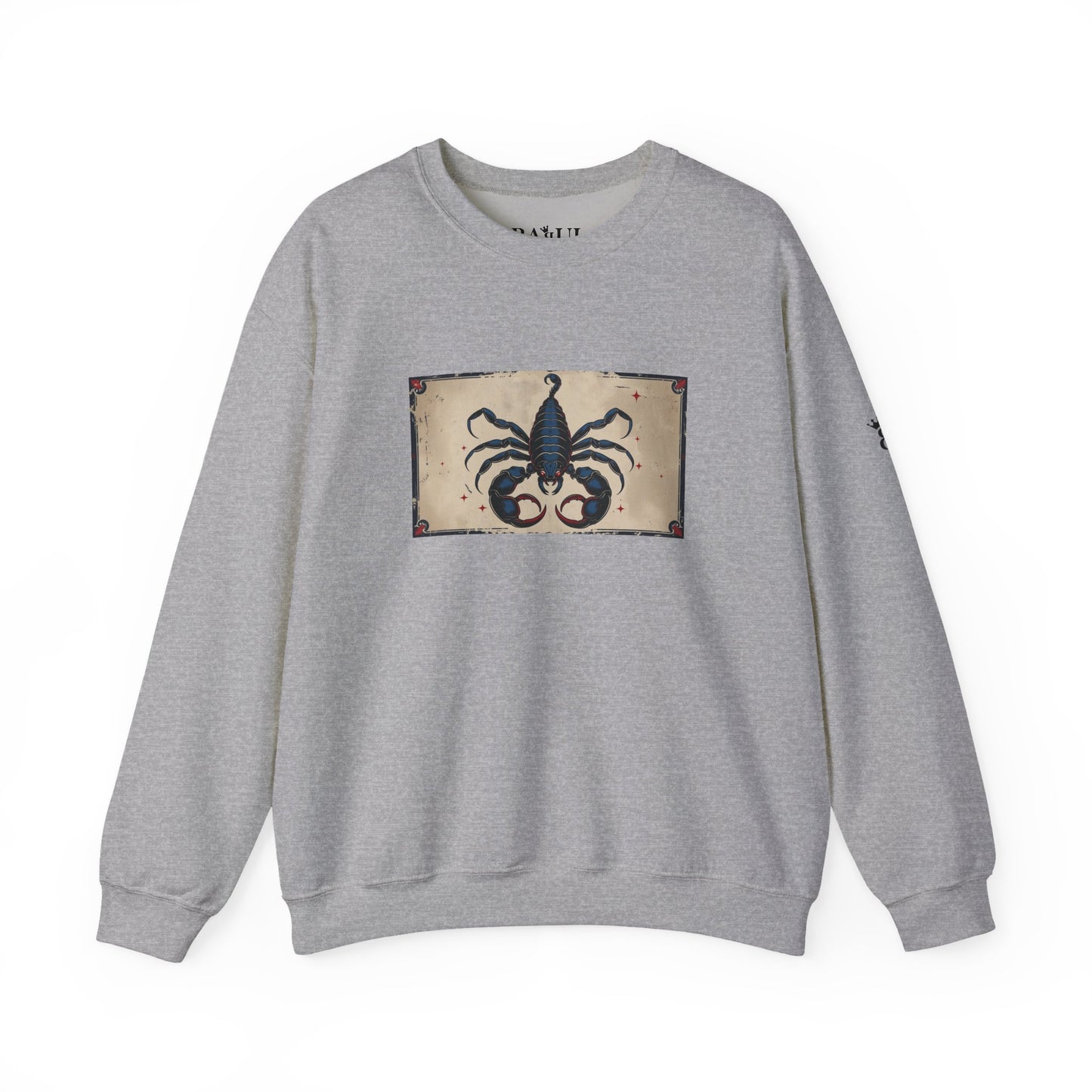 Scorpio - Gothic Zodiac Blue Sweatshirt
