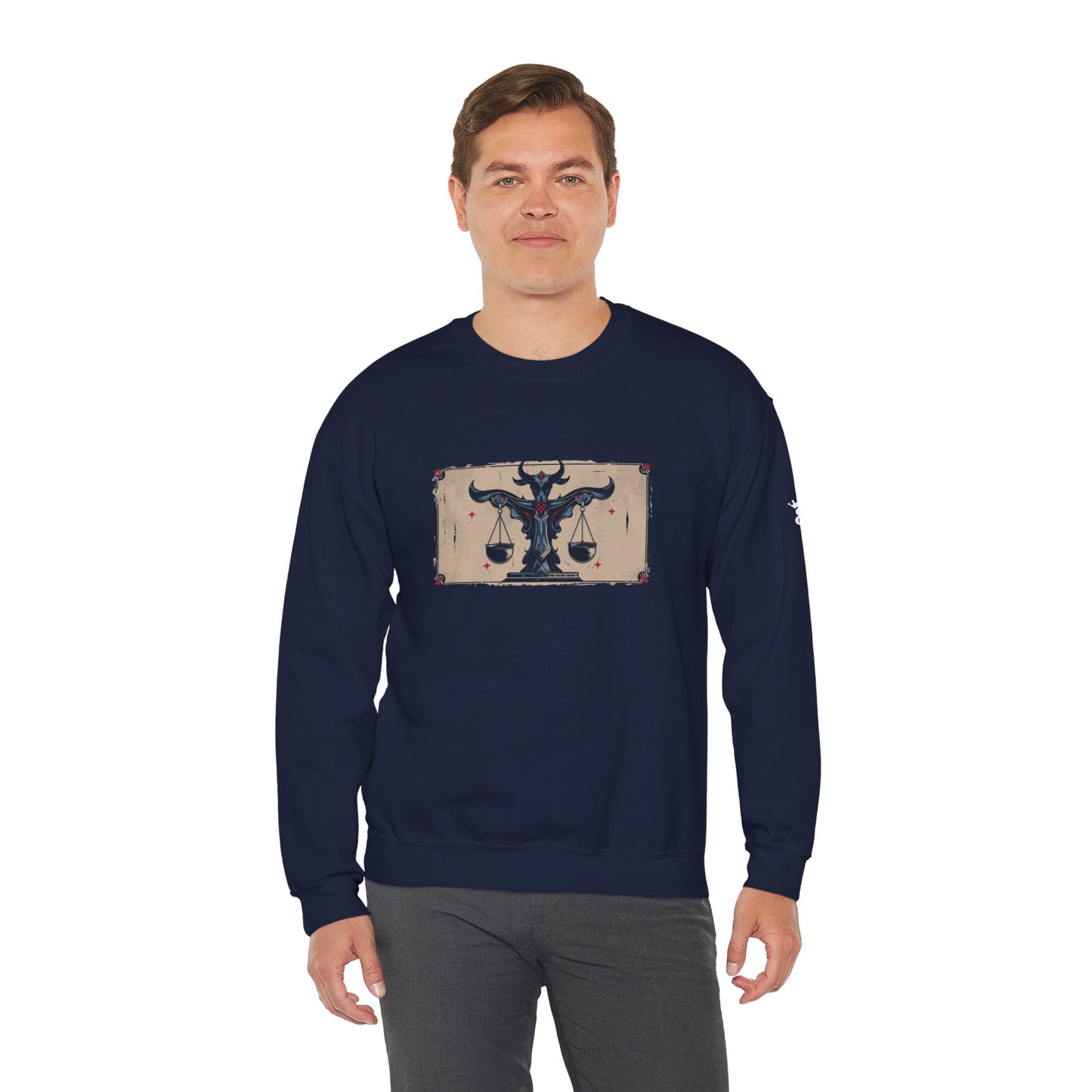Libra - Gothic Zodiac Blue Sweatshirt