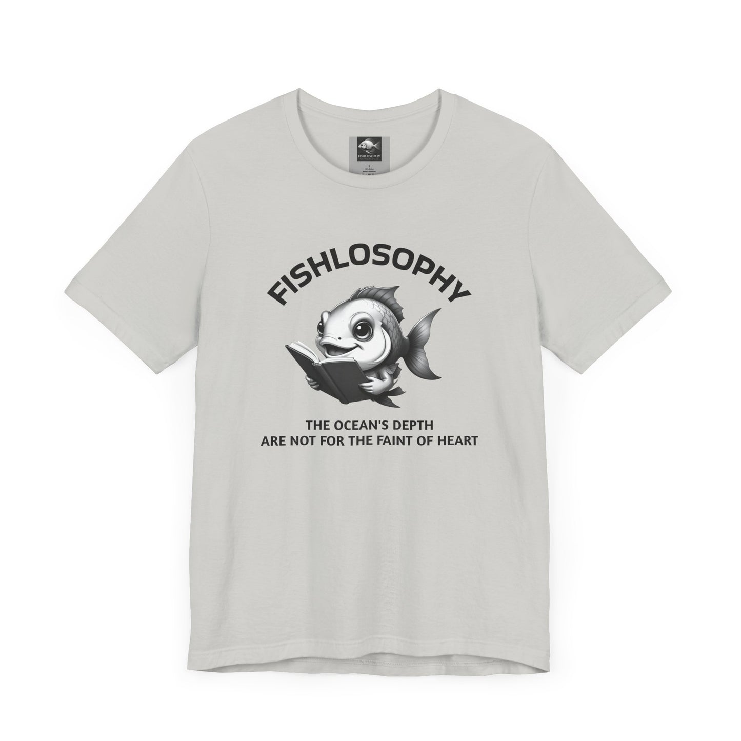 Fishlosophy Unisex Jersey Short Sleeve Tee –  The Ocean' depth is not for the faint of heart