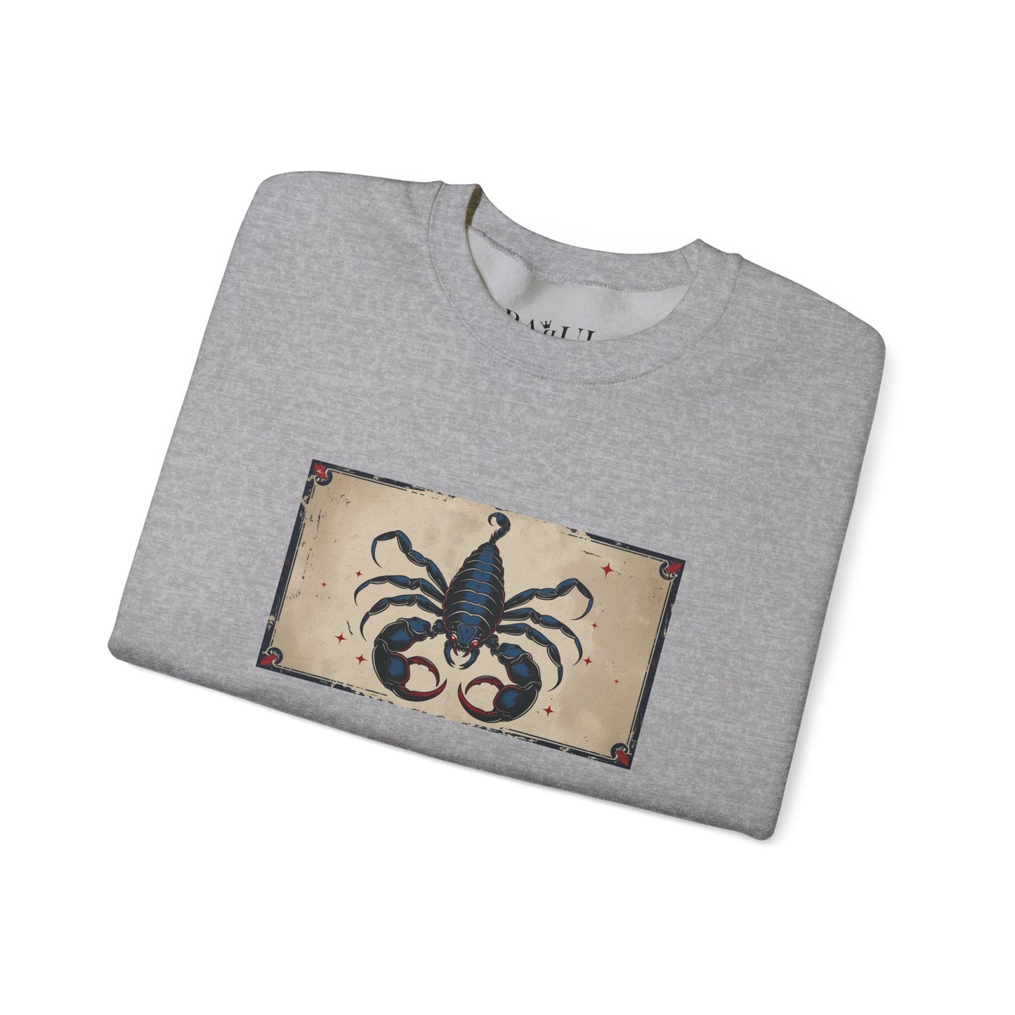 Scorpio - Gothic Zodiac Blue Sweatshirt