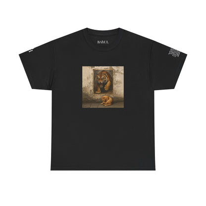 Rebel Graphic Tee - Unisex Heavy Cotton T-Shirt for the Wild at Heart. Rebel Tees, Born to Be Worn