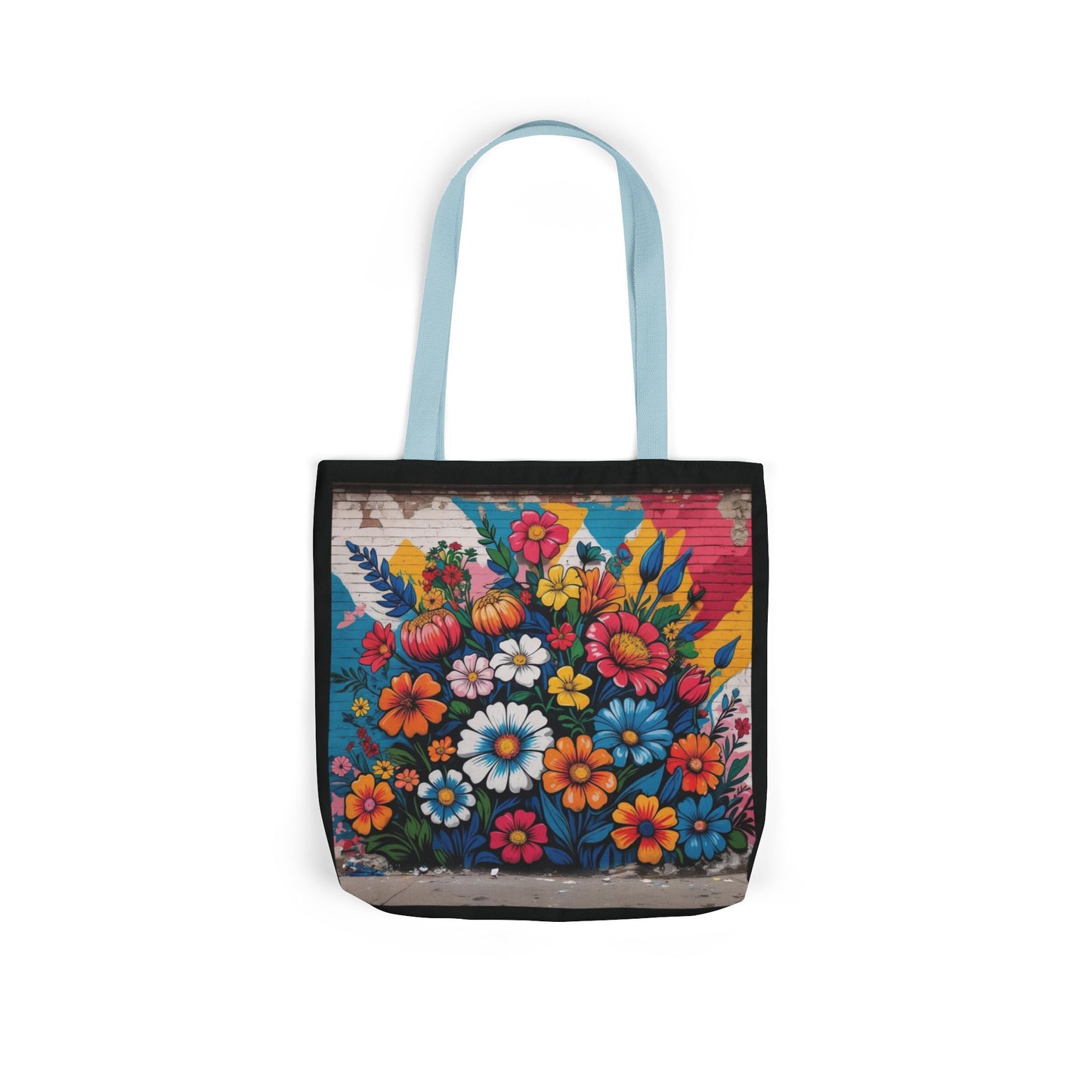 Artistic Surge - Eco-Friendly Canvas Tote Bag - FLOWERS