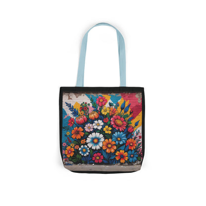 Artistic Surge - Eco-Friendly Canvas Tote Bag - FLOWERS