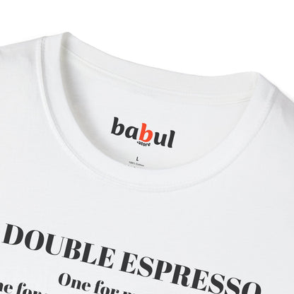 CoffeeTherapy T-Shirt – Irony Is the Best Cure (Right After Coffee)