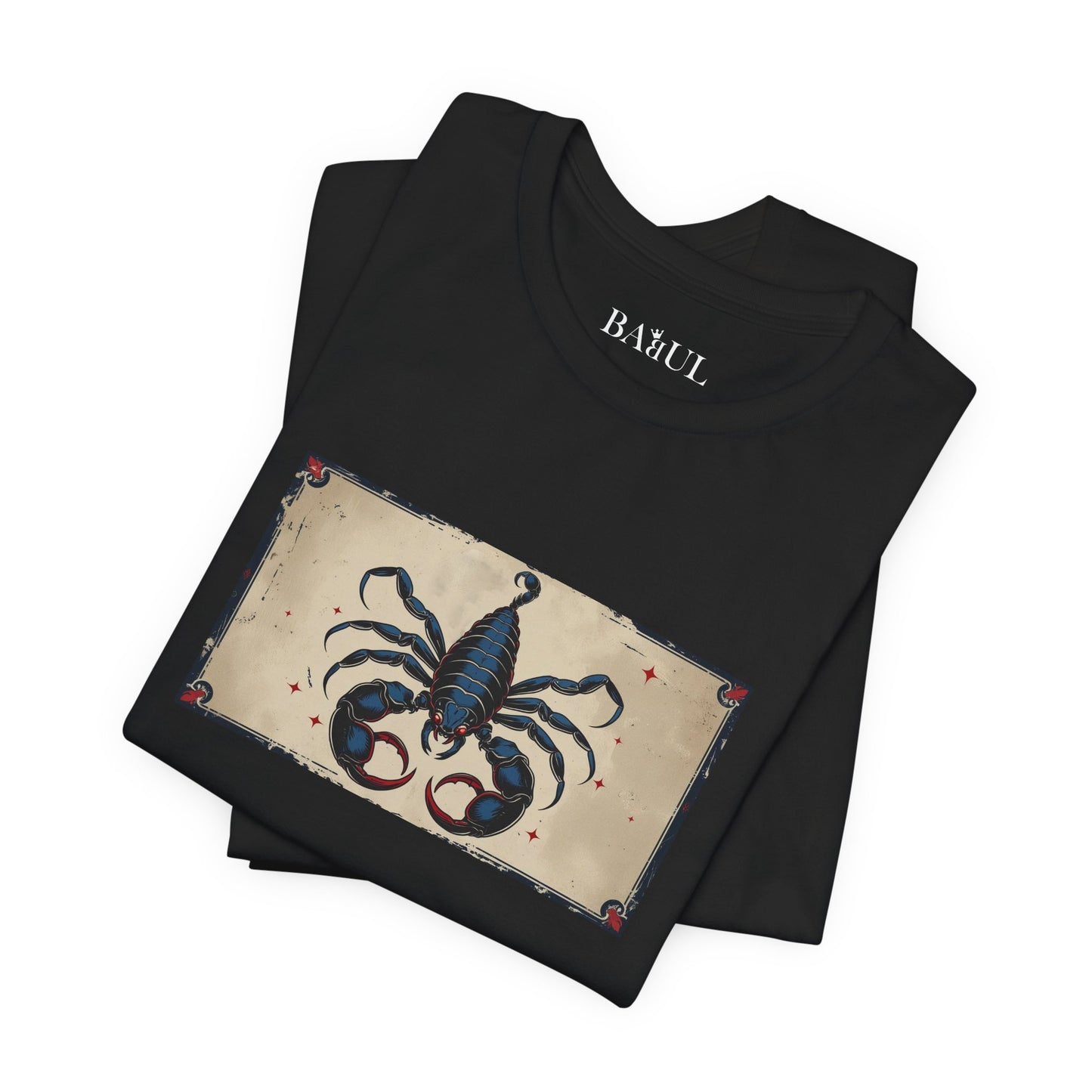 Scorpio - Gothic Zodiac T-Shirt. Zodiac in the Shadows