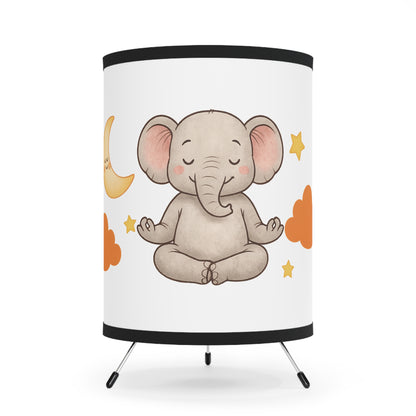 ZEN INSIDE Calming Tripod Lamp. Elephant