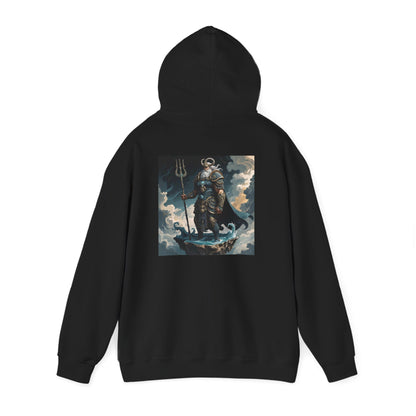 Dark Myths Sweatshirt – Greek Deities, Gothic Fantasy - Poseidon