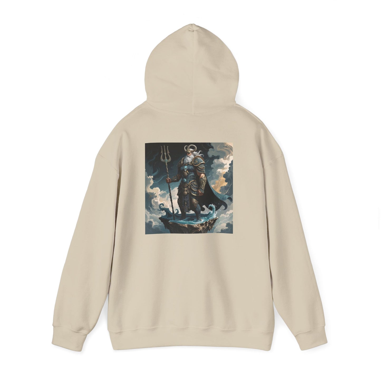 Dark Myths Sweatshirt – Greek Deities, Gothic Fantasy - Poseidon