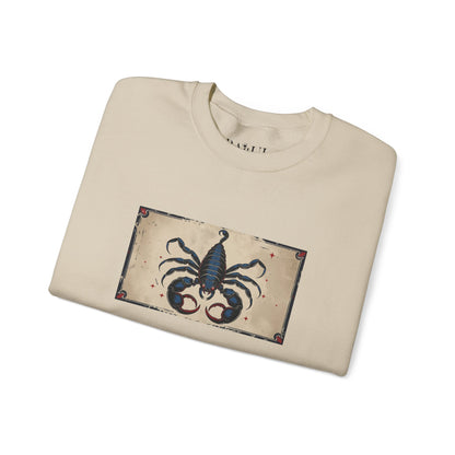 Scorpio - Gothic Zodiac Blue Sweatshirt