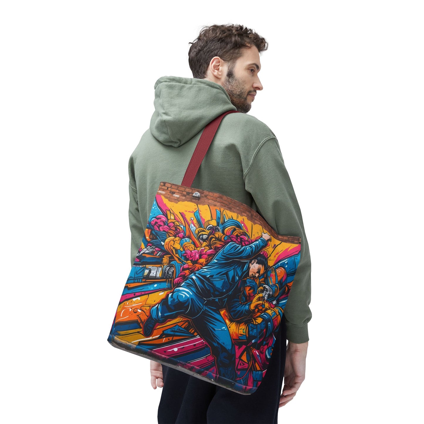 Artistic Surge - Eco-Friendly Canvas Tote Bag - MECHANICS