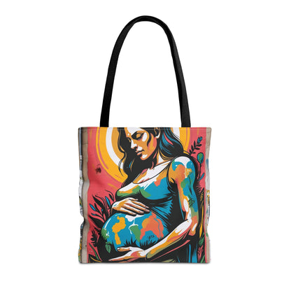 Artistic Surge - Eco-Friendly Canvas Tote Bag - MATERNITY