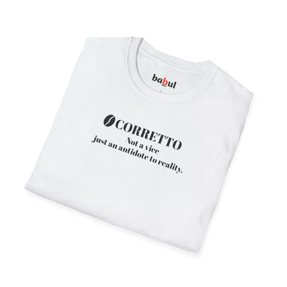 CoffeeTherapy T-Shirt – Irony Is the Best Cure (Right After Coffee)