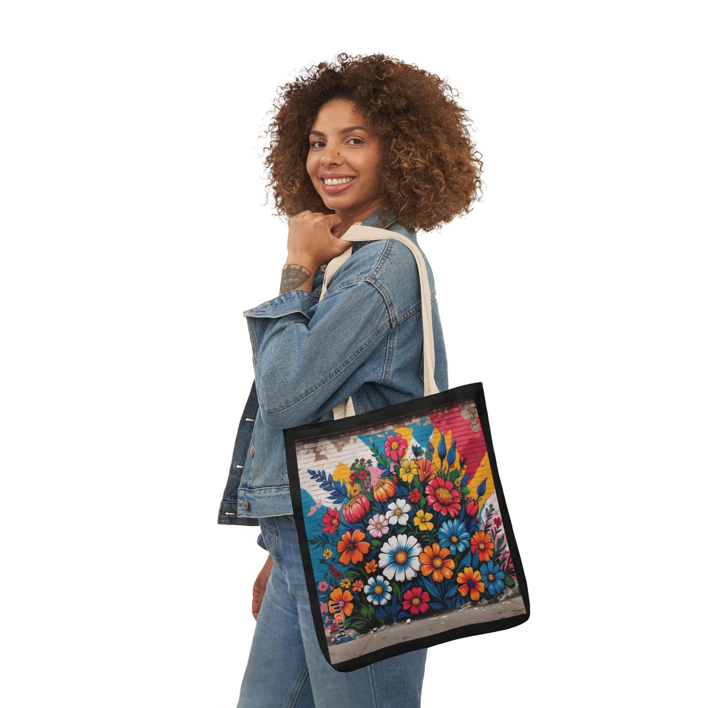 Artistic Surge - Eco-Friendly Canvas Tote Bag - FLOWERS