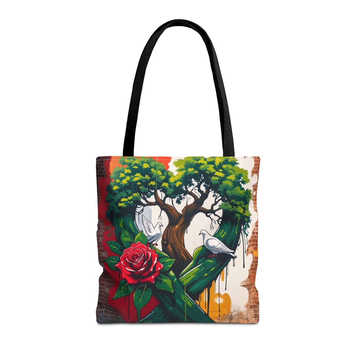 Artistic Surge - Eco-Friendly Canvas Tote Bag - ROSE