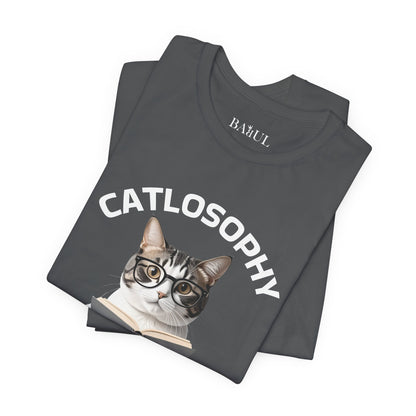 Catlosophy Unisex Jersey Short Sleeve Tee –  "You can't please everyone" Design