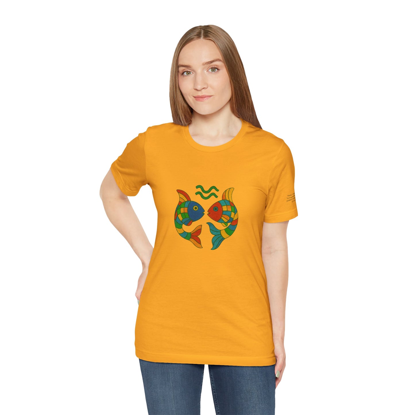 PISCES - T-shirt, The Zodiac in Colors