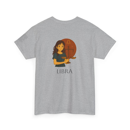 LIBRA - Dreamy Zodiac T-Shirts – The Magic of the Stars in Ghibli Style