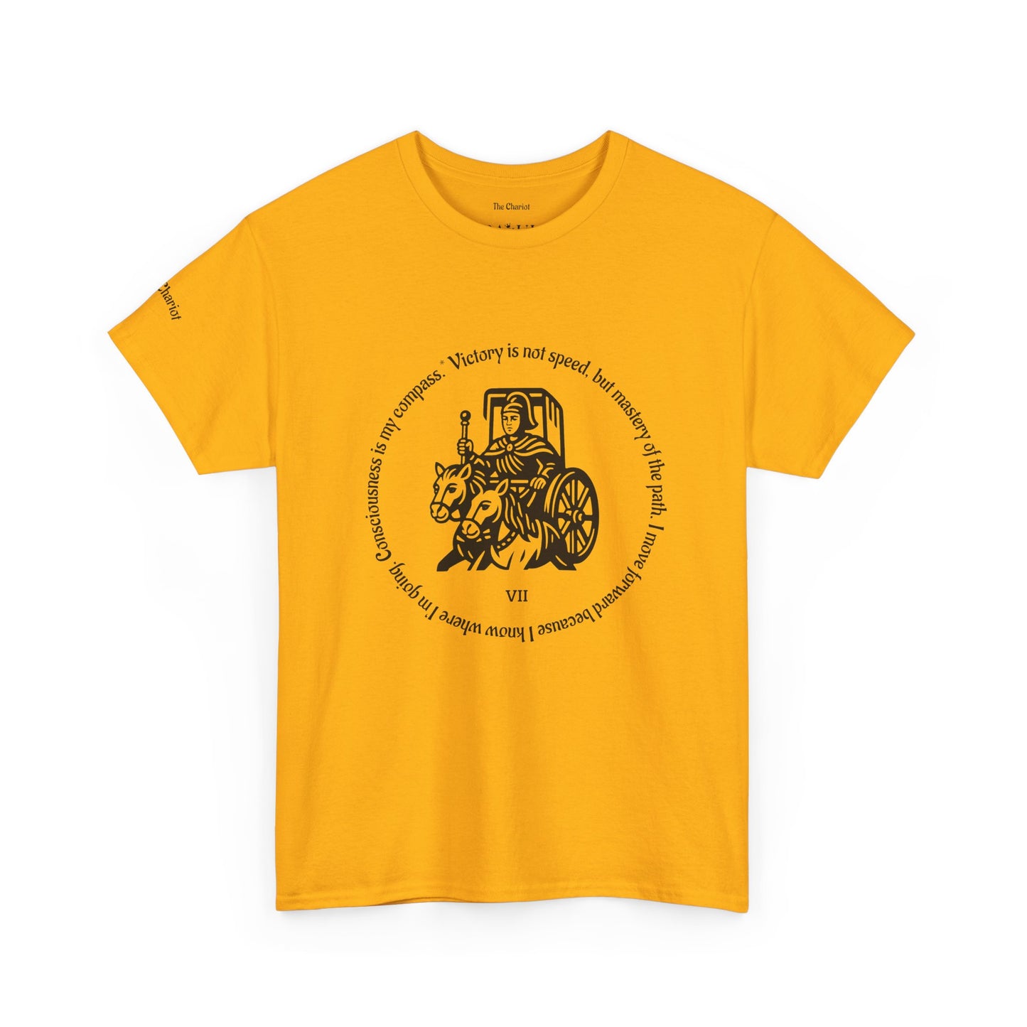 The Chariot - ArcanaPop T-Shirt – Where Tarot Magic Meets Pop Art