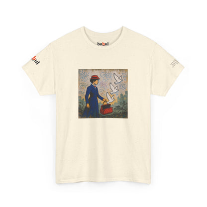 Rebel Graphic Tee - Unisex Heavy Cotton T-Shirt for the Wild at Heart. Rebel Tees, Born to Be Worn