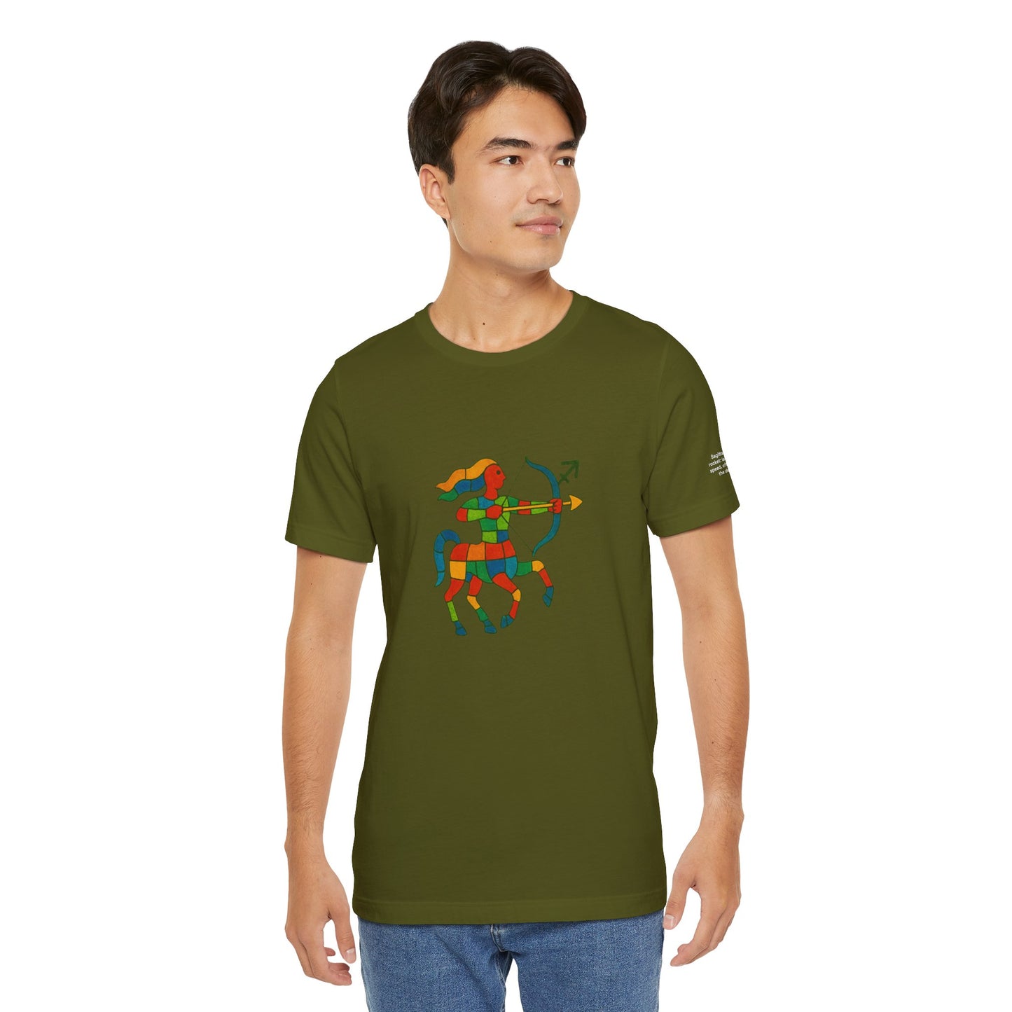 SAGITTARIUS - T-shirt, The Zodiac in Colors