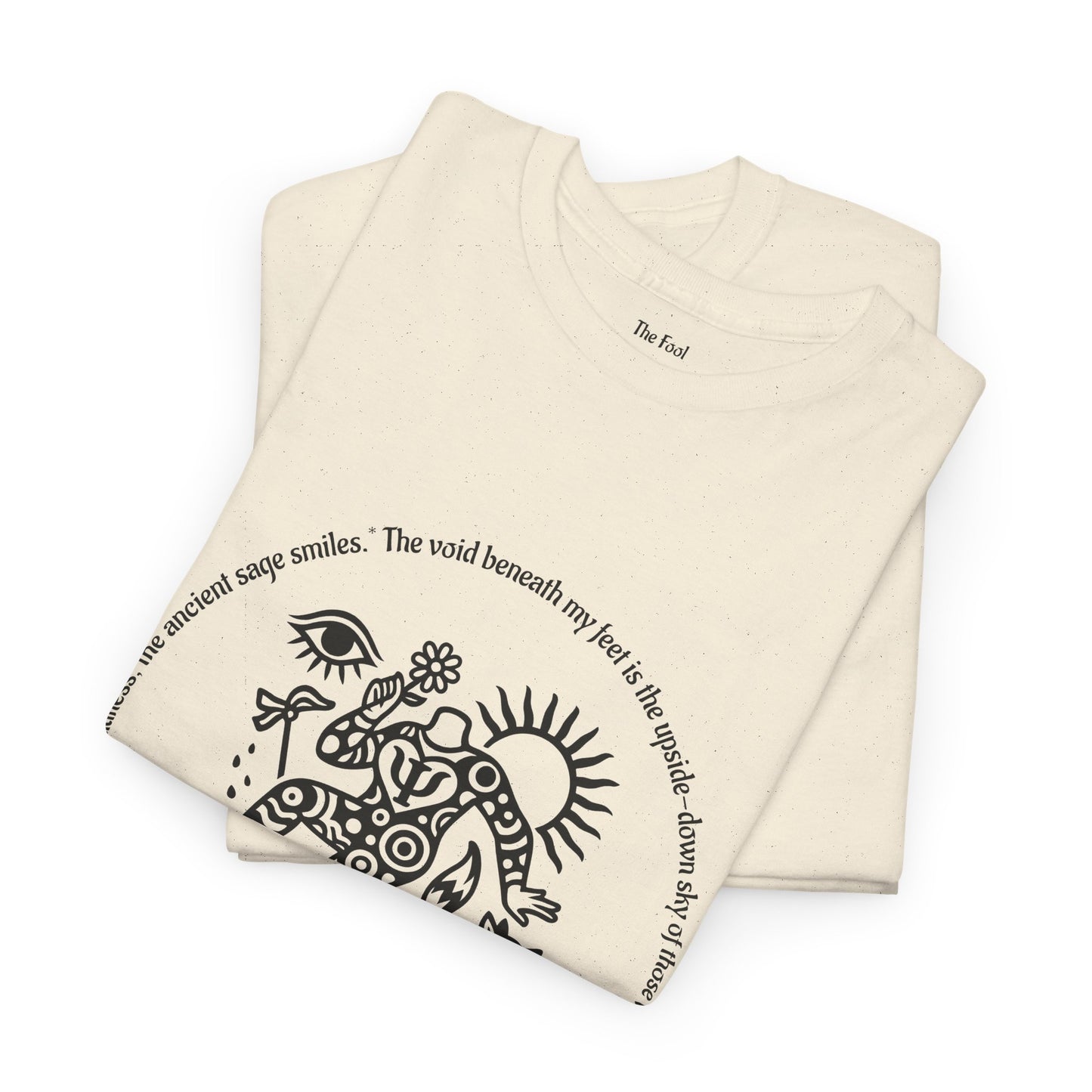 The Fool - ArcanaPop T-Shirt – Where Tarot Magic Meets Pop Art