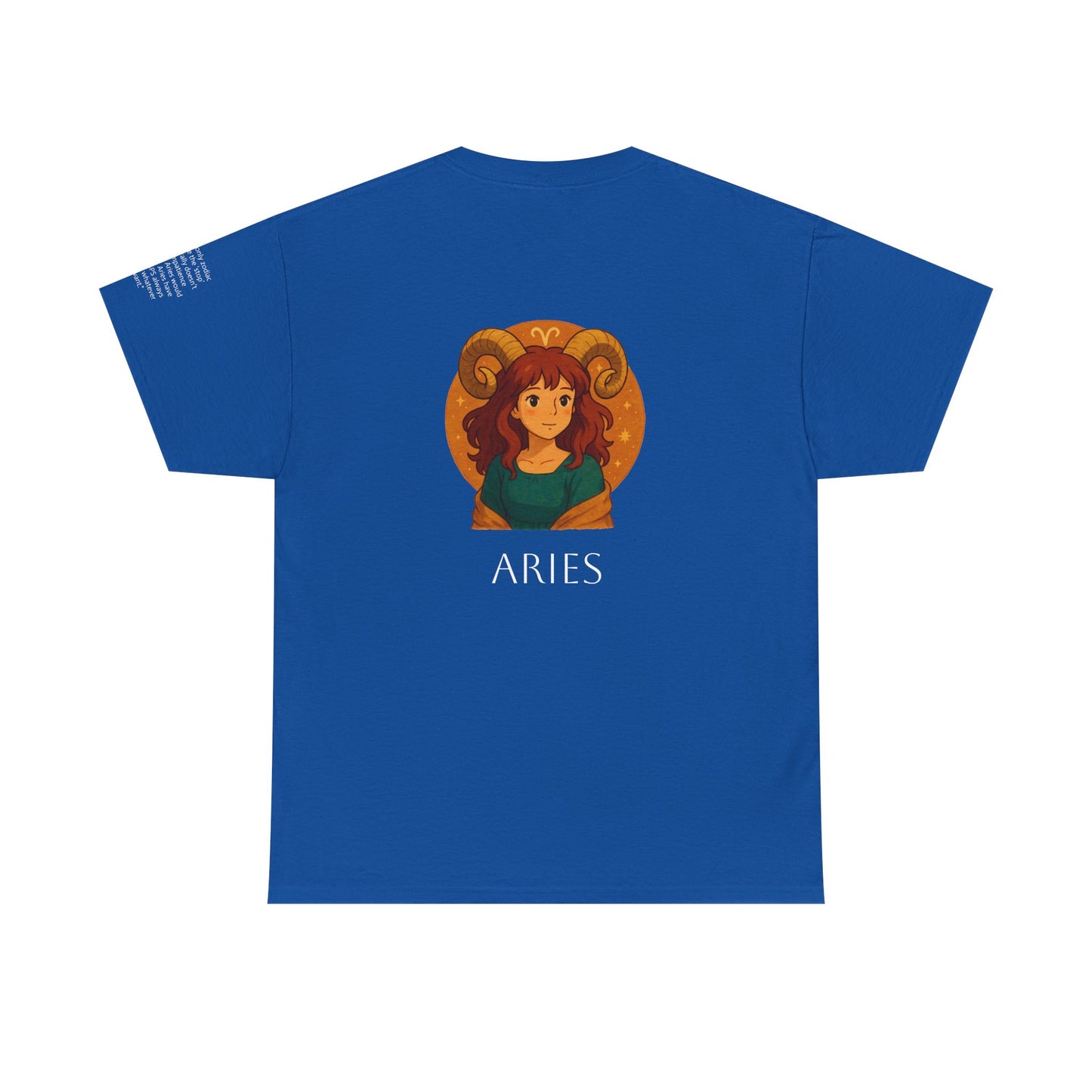 Aries - Dreamy Zodiac T-Shirts – The Magic of the Stars in Ghibli Style