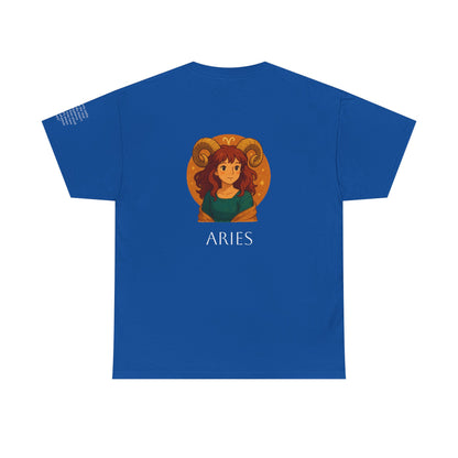 Aries - Dreamy Zodiac T-Shirts – The Magic of the Stars in Ghibli Style