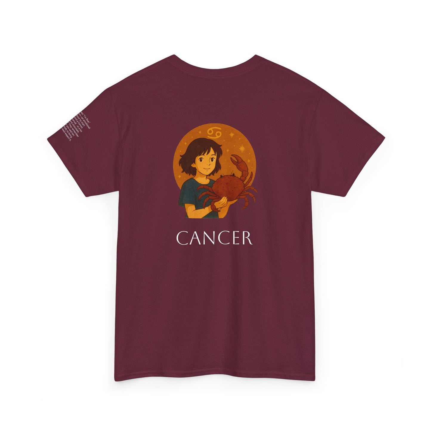 CANCER - Dreamy Zodiac T-Shirts – The Magic of the Stars in Ghibli Style