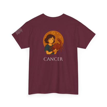 CANCER - Dreamy Zodiac T-Shirts – The Magic of the Stars in Ghibli Style