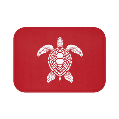 Tribal Bath Mat. Ocean Energy, Tribal Style