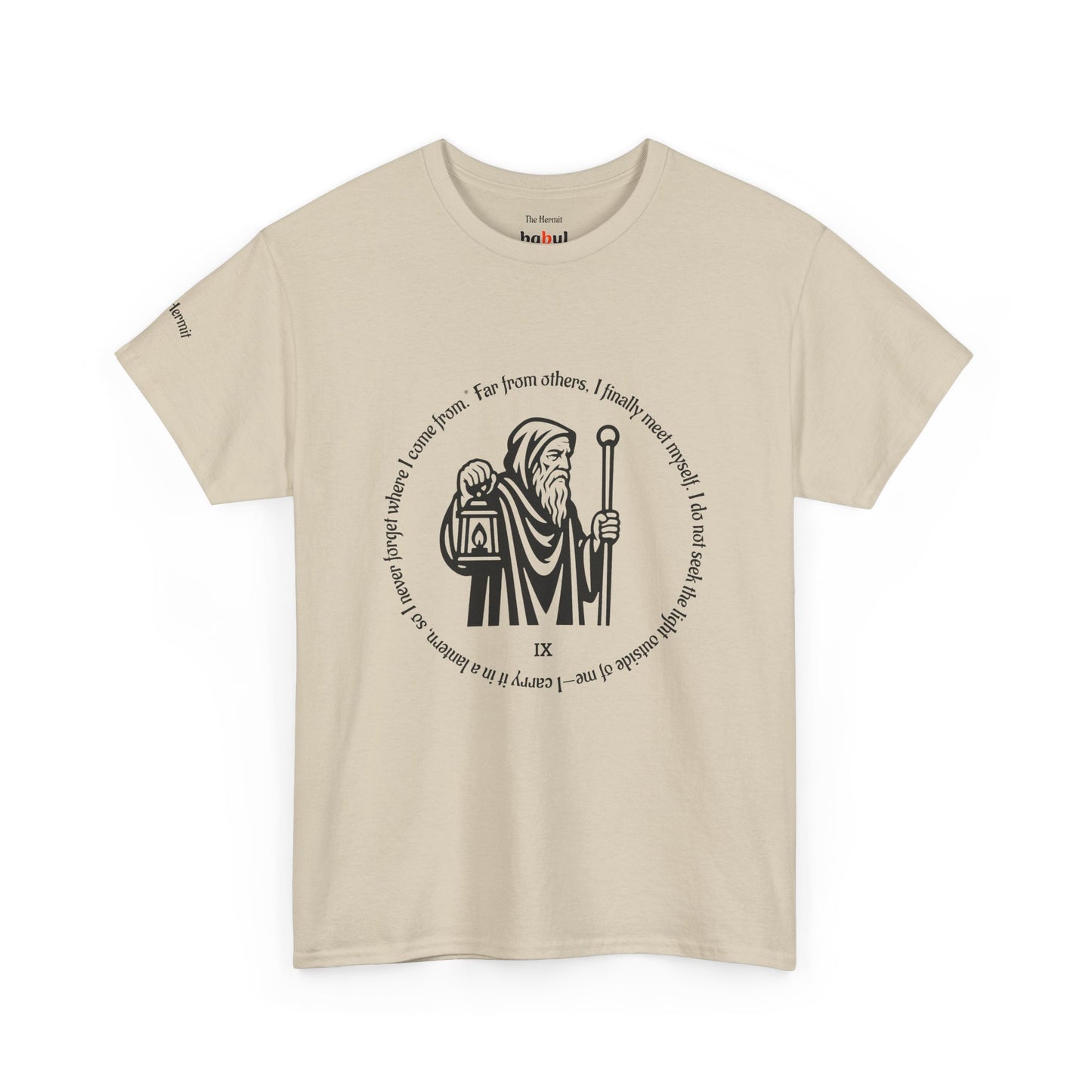 The Hermit - ArcanaPop T-Shirt – Where Tarot Magic Meets Pop Art