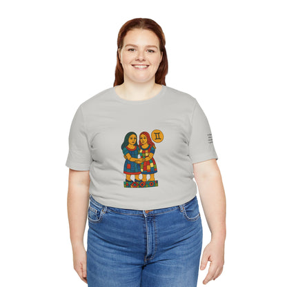 GEMINI - T-shirt, The Zodiac in Colors