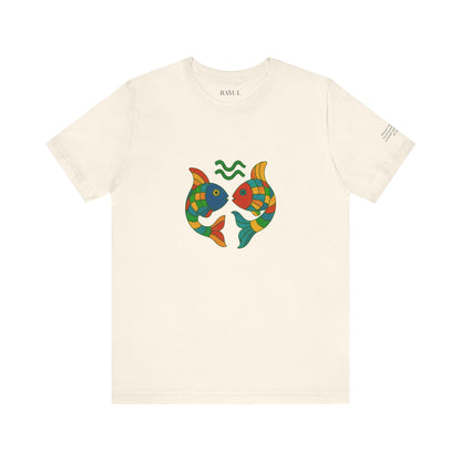 PISCES - T-shirt, The Zodiac in Colors