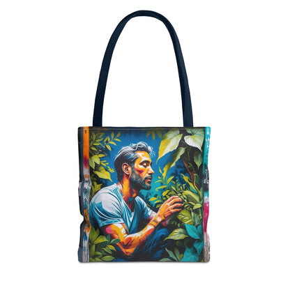 Artistic Surge - Eco-Friendly Canvas Tote Bag - LOVE FOR NATURE