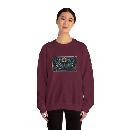 Pisces - Gothic Zodiac Blue Sweatshirt