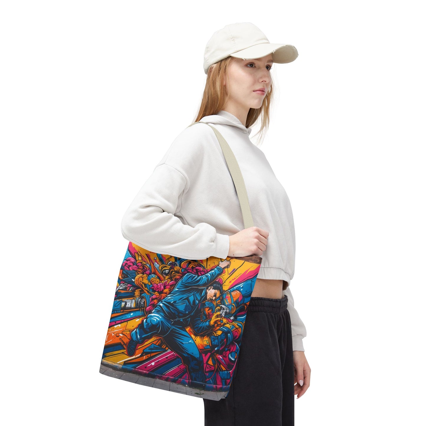 Artistic Surge - Eco-Friendly Canvas Tote Bag - MECHANICS