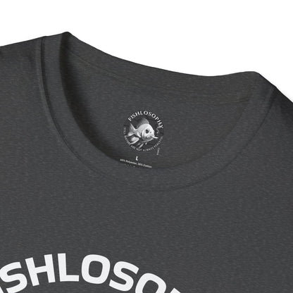 Fishlosophy Unisex T-Shirt - Ocean Vibes and Life's Questions Design - PEARLS OF WISDOM FROM THE FISH WORLD